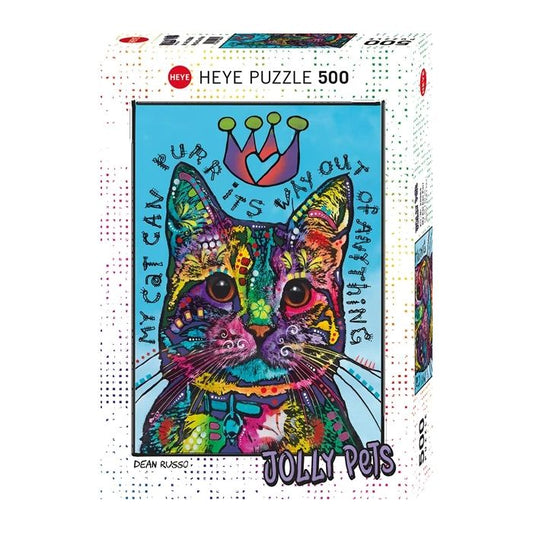 Heye Puzzle My Cat Can Purr Standart 500 Teile