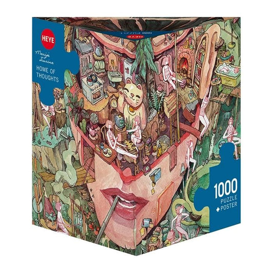 Heye Puzzle Home of Thoughts Triangular 1000 pieces