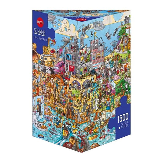 Heye Puzzle Hollyworld Traingular 1500 pieces