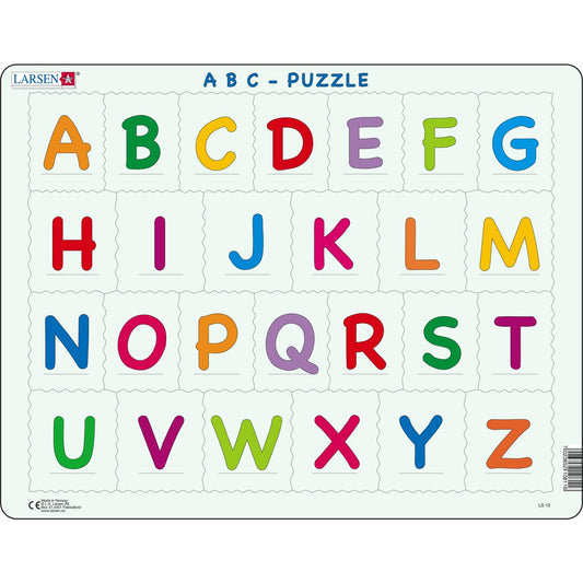 Larsen Puzzle Alphabet, 26 pieces