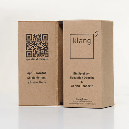 klang² Acoustic Memory Game, Classic Edition, Cypress Wood