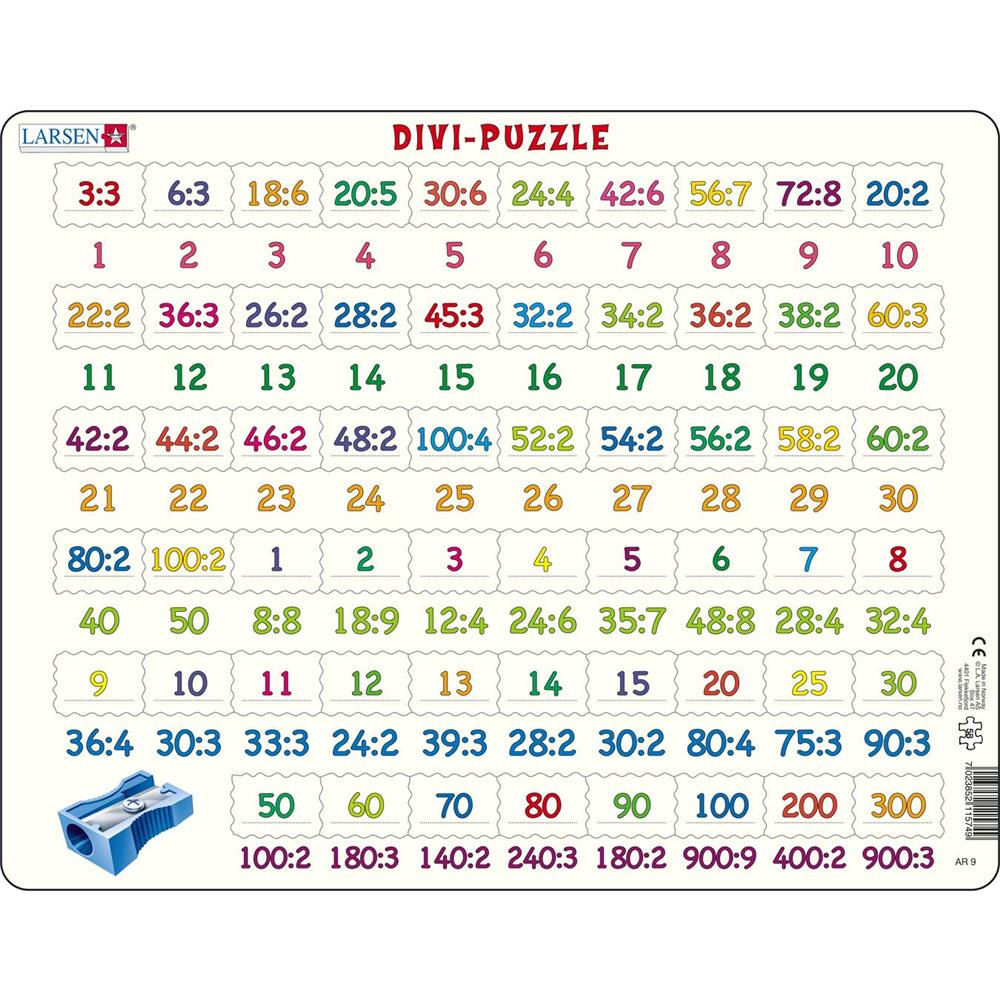 Larsen Puzzle Divi Puzzle, 58 pieces