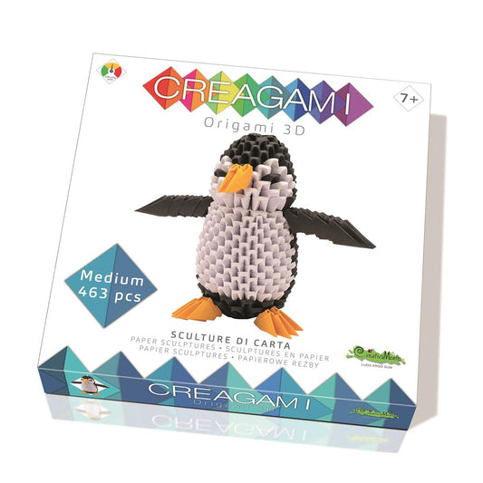 Creagami Origami 3D Pingouin 463 pièces
