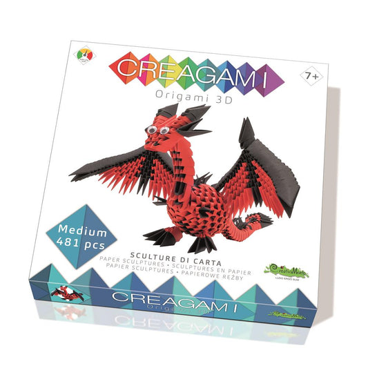 Creagami Origami Dragon 3D 481 pièces