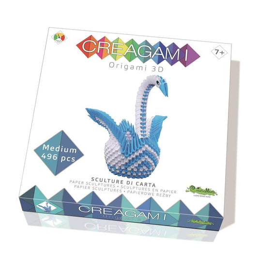 Creagami Origami 3D Cygne 496 pièces