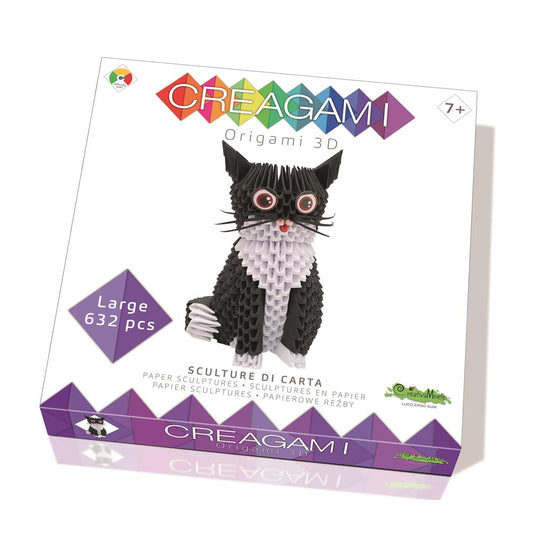 Creagami Origami Chat 3D 632 pièces