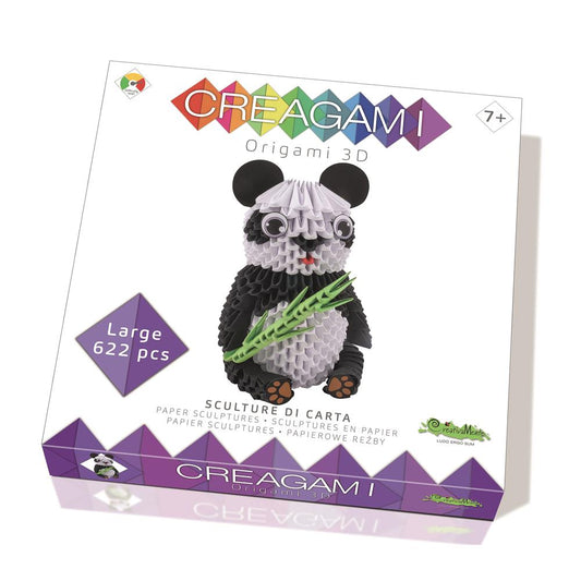 Creagami Origami Panda 3D 622 pièces