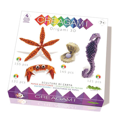 Creagami Origami 3D 4er Set Meer 552 Teile