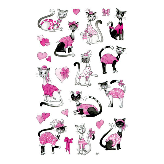 Z-DESIGN Sticker Creative 57027 Cats 3 pieces