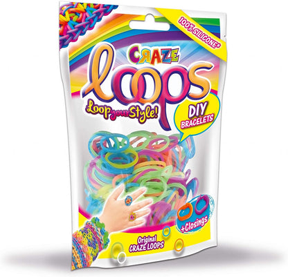 Craze Loops Foilbag, assorted