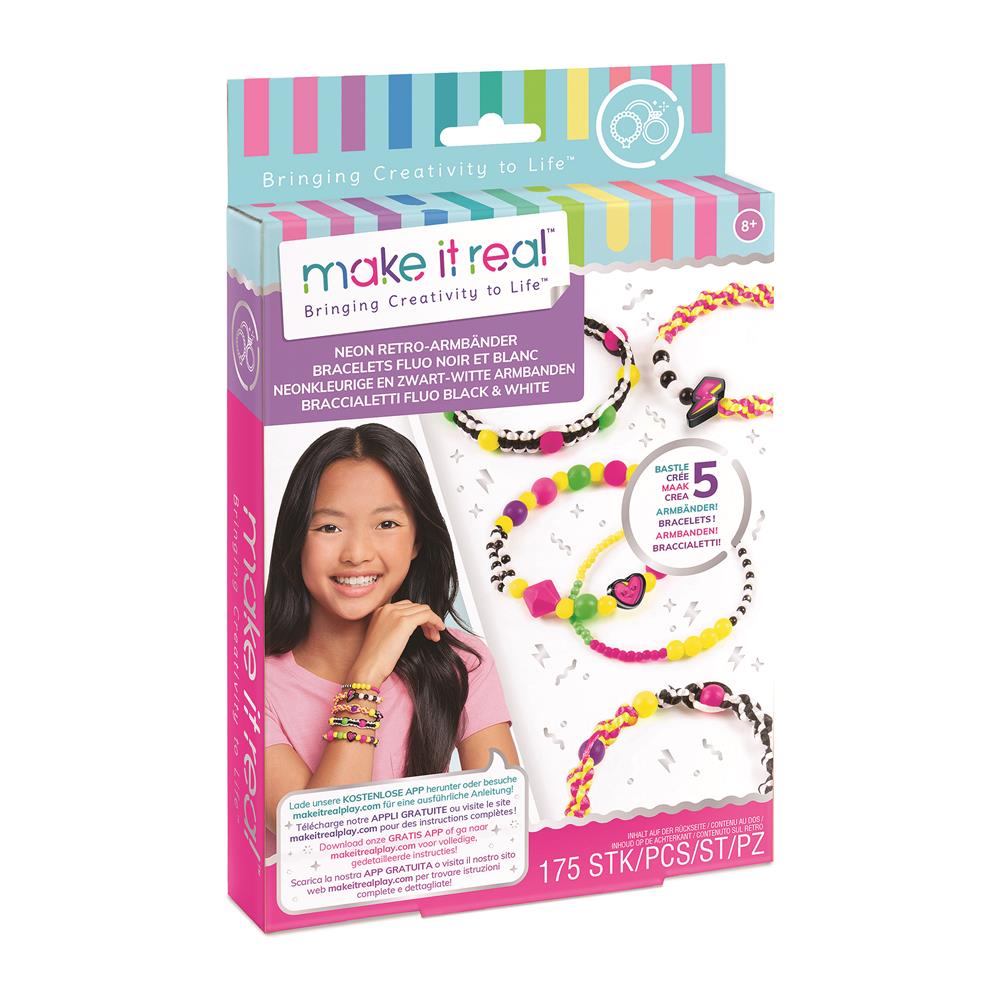 Make it Real Neon Retro Bracelets