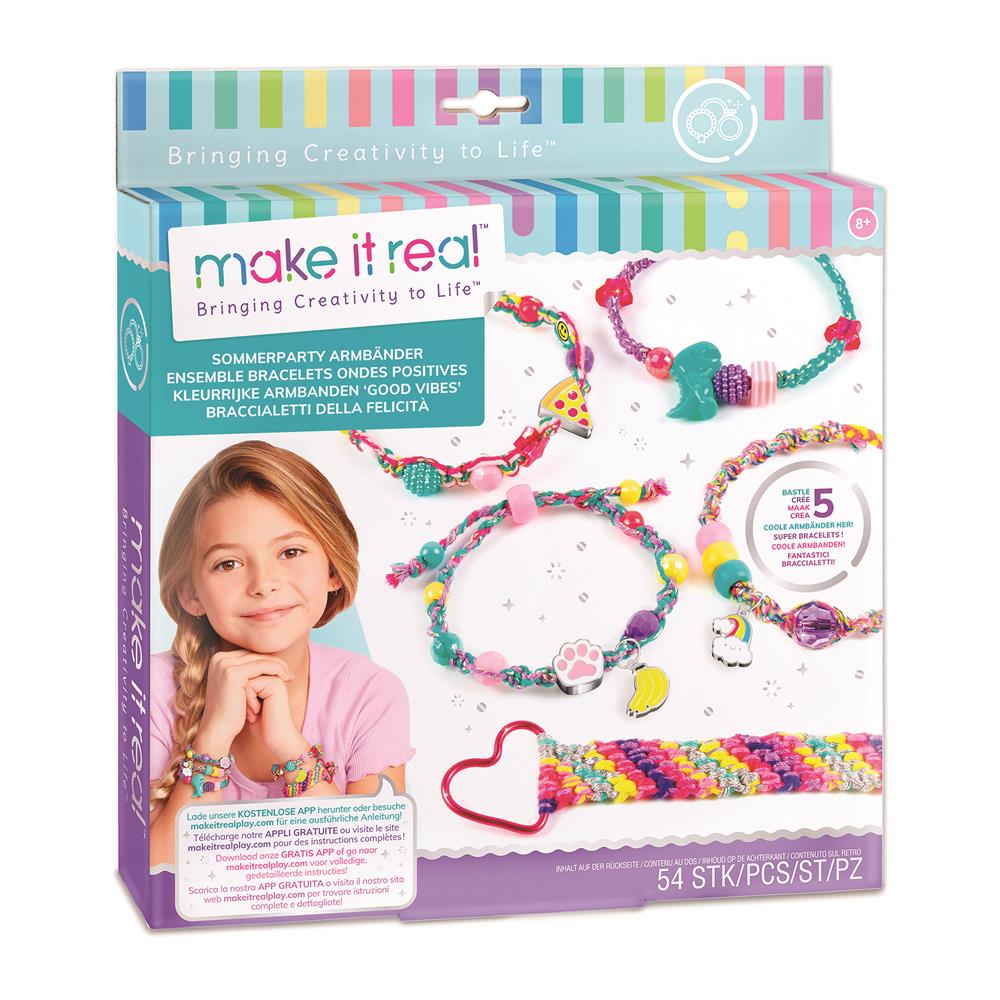 Make it Real Summer Party Bracelets