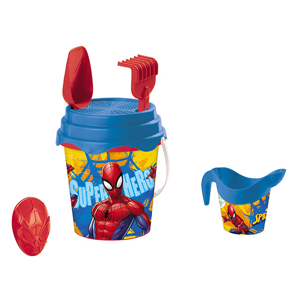 Mondo Spiderman Sand Bucket Set, 17 cm