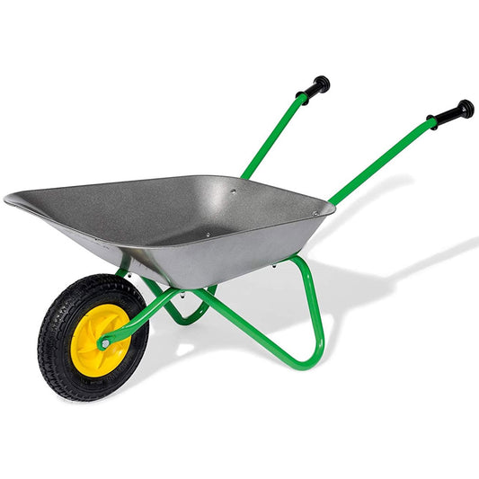 Rolly Toys metal wheelbarrow with pneumatic wheel