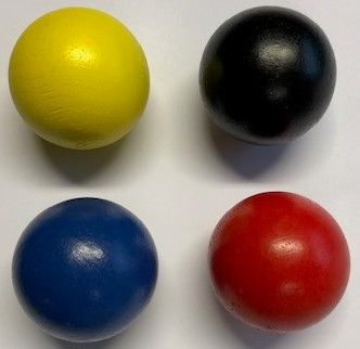 Jouez à 4 balles pour le croquet