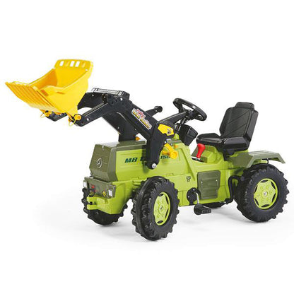 Tracteur à pédales RollyToys Farmtrac MB 1500 avec chargeur frontal et engrenages