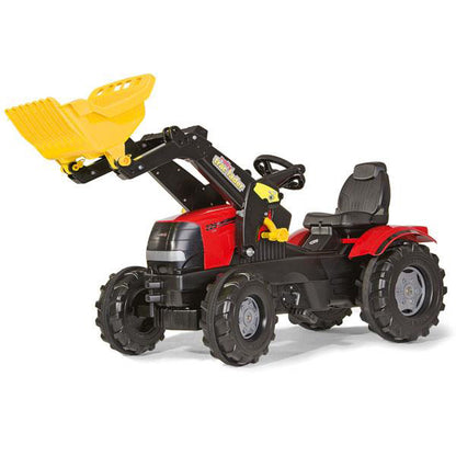 Tracteur à pédales RollyToys Farmtrac Case Puma CVX 225 avec chargeur frontal