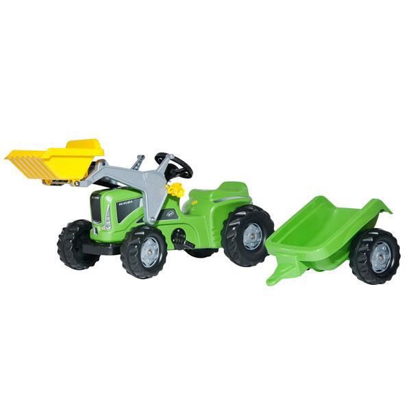 RollyToys Kiddy Futura with trailer and front loader