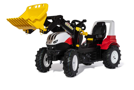 Rolly Toys rollyFarmtrac Steyr 6300 Terrus CVT avec chargeur frontal et pneus pneumatiques