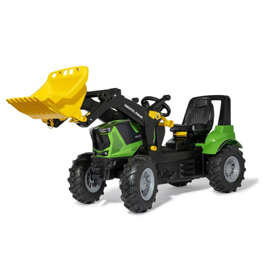 Rolly Toys rollyFarmtrac Deutz Agrotron 8280 TTV with front loader and pneumatic tires