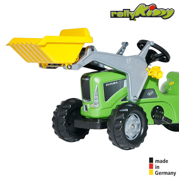 RollyToys Kiddy Futura with trailer and front loader