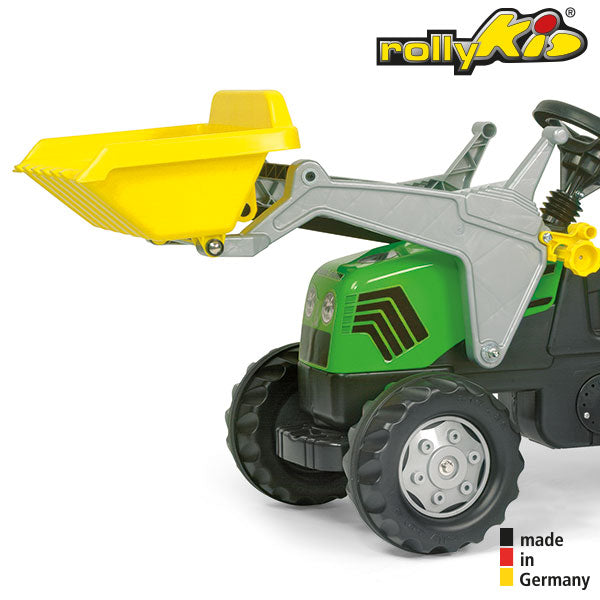 RollyToys Kid Deutz-Fahr avec remorque et chargeur