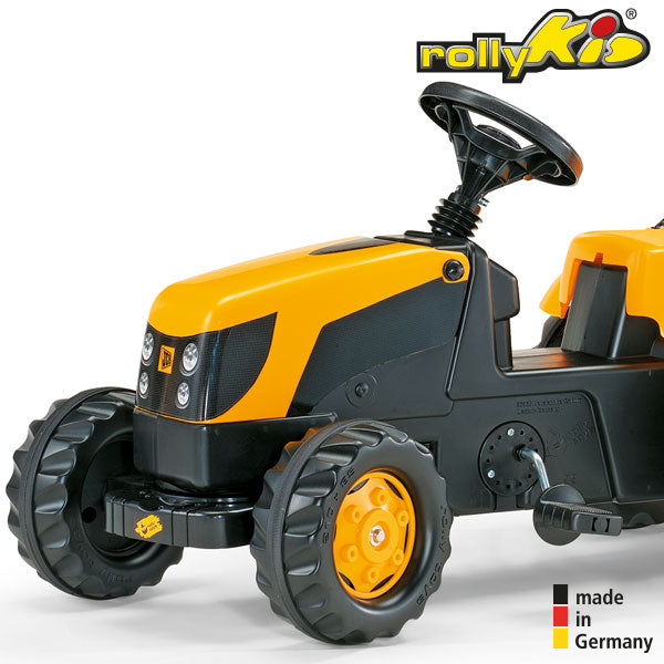 RollyToys Kid Trettraktor JCB mit Anhänger