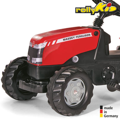 RollyToys Kid Massey Ferguson avec remorque