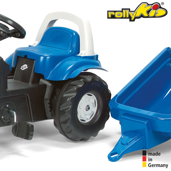 RollyToys Kid tracteur à pédales Landini avec remorque