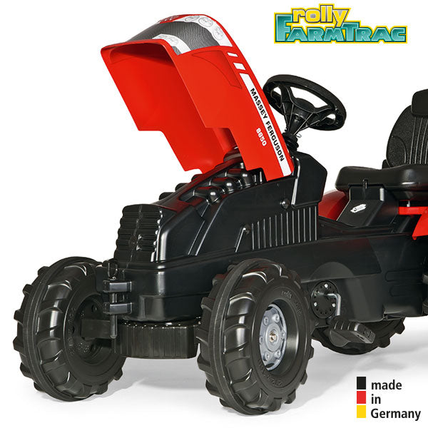 Tracteur à pédales RollyToys Farmtrac Massey Ferguson 8650