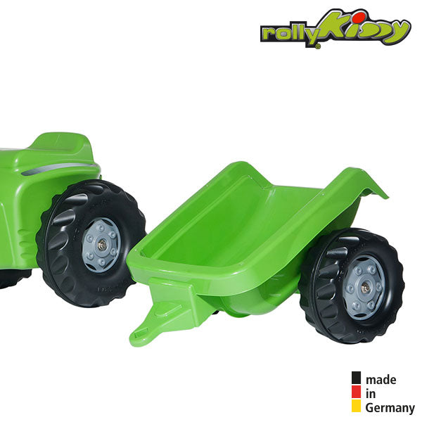 RollyToys Kiddy Futura avec remorque et chargeur frontal