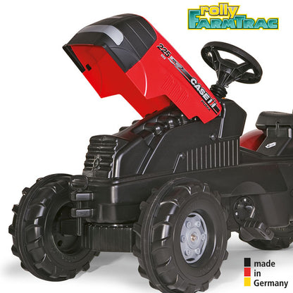 Tracteur à pédales RollyToys Farmtrac Case Puma CVX 225 avec chargeur frontal