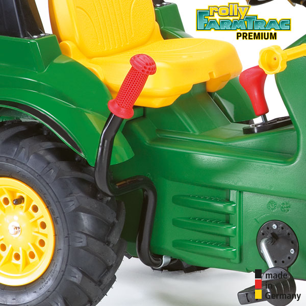 RollyToys Farmtrac Premium John Deere 7930 mit Schaltung, Bremse, Lader & Luftreifen