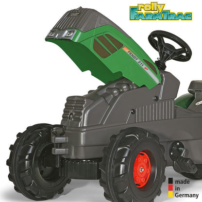 Tracteur à pédales RollyToys Farmtrac Fendt 211 Vario avec chargeur frontal