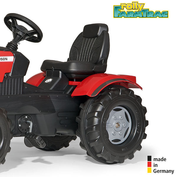 Tracteur à pédales RollyToys Farmtrac Massey Ferguson 8650