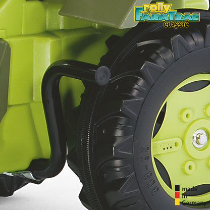 Tracteur à pédales RollyToys Farmtrac MB 1500 avec chargeur frontal et engrenages