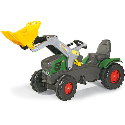 Tracteur à pédales RollyToys Farmtrac Fendt 211 Vario avec chargeur frontal