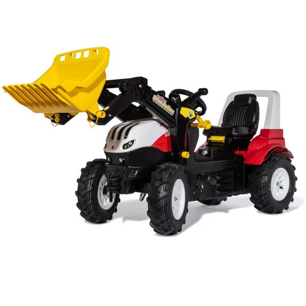 Rolly Toys rollyFarmtrac Steyr 6300 Terrus CVT mit Frontlader und Luftbereifung