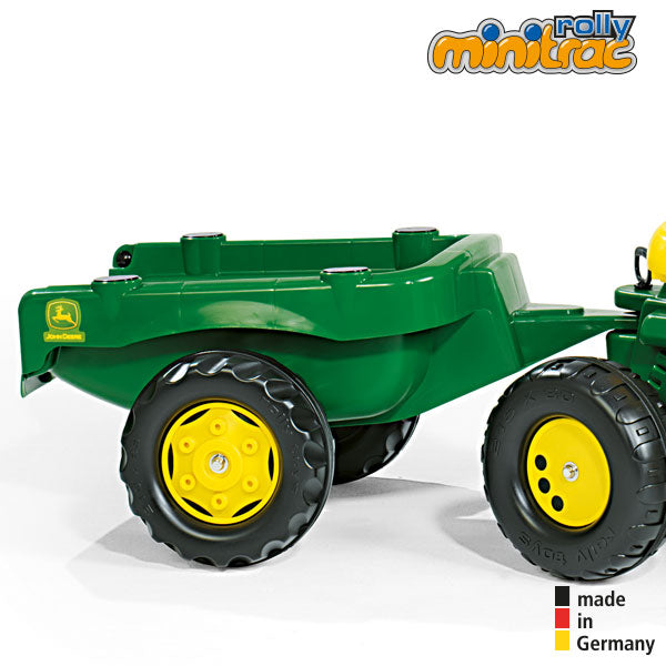 RollyToys Minitrac John Deere mit Anhänger