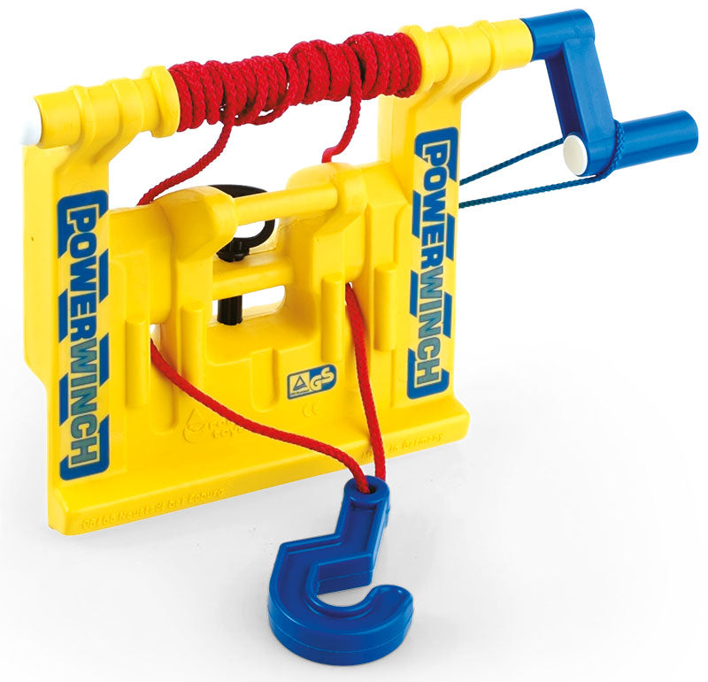 RollyToys Powerwinch cable winch, yellow