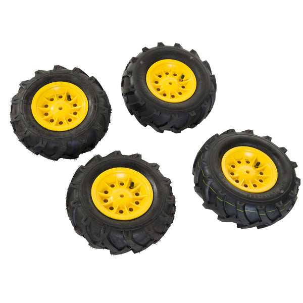 RollyToys pneumatic tires, yellow 310 x 95/325 x 110