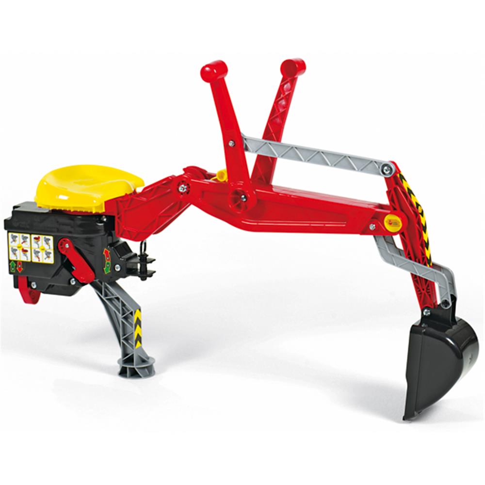 RollyToys rollyRear excavator, rear excavator attachment