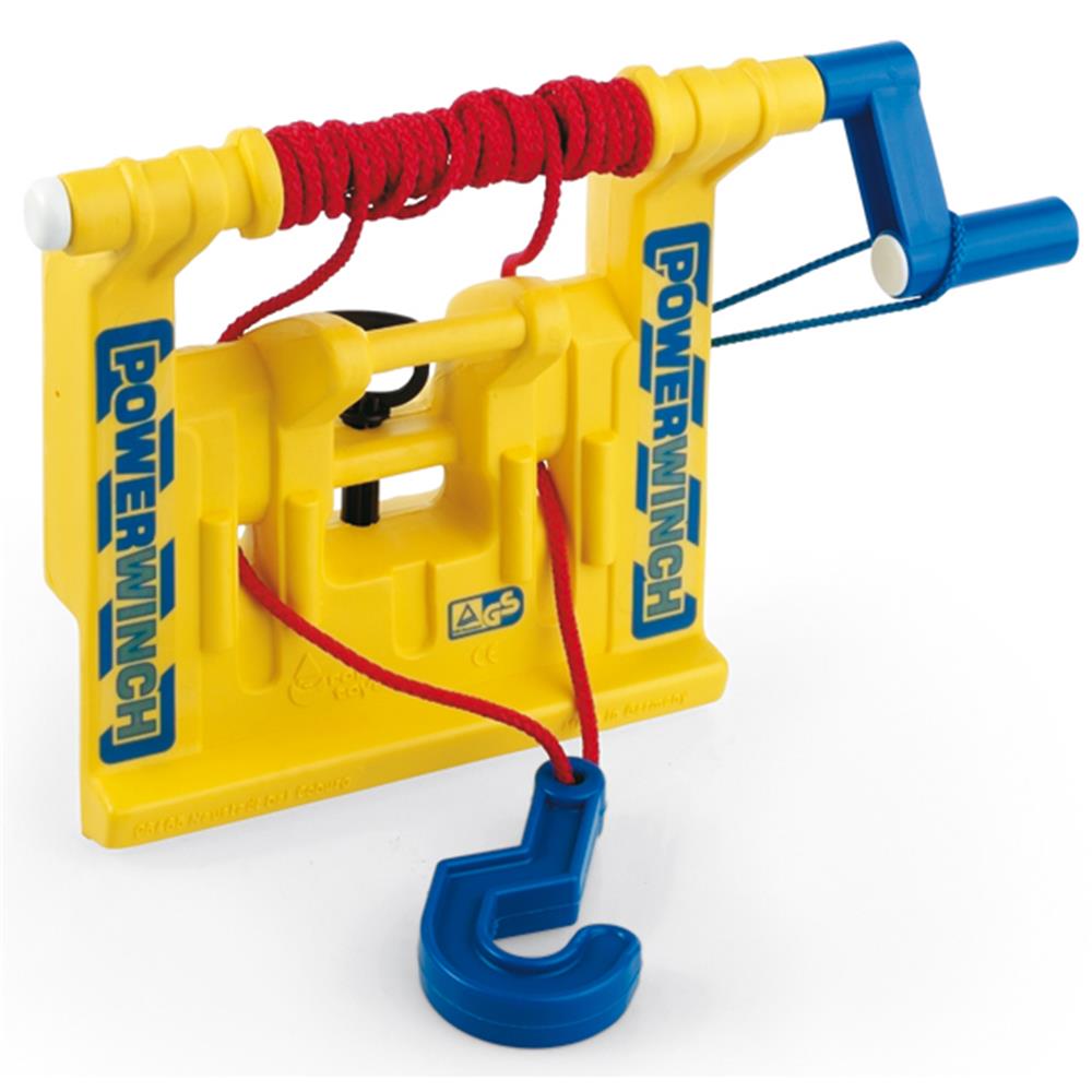 RollyToys Powerwinch cable winch, yellow