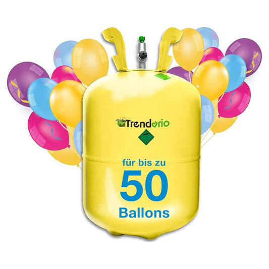 Disposable helium 50 bottle
