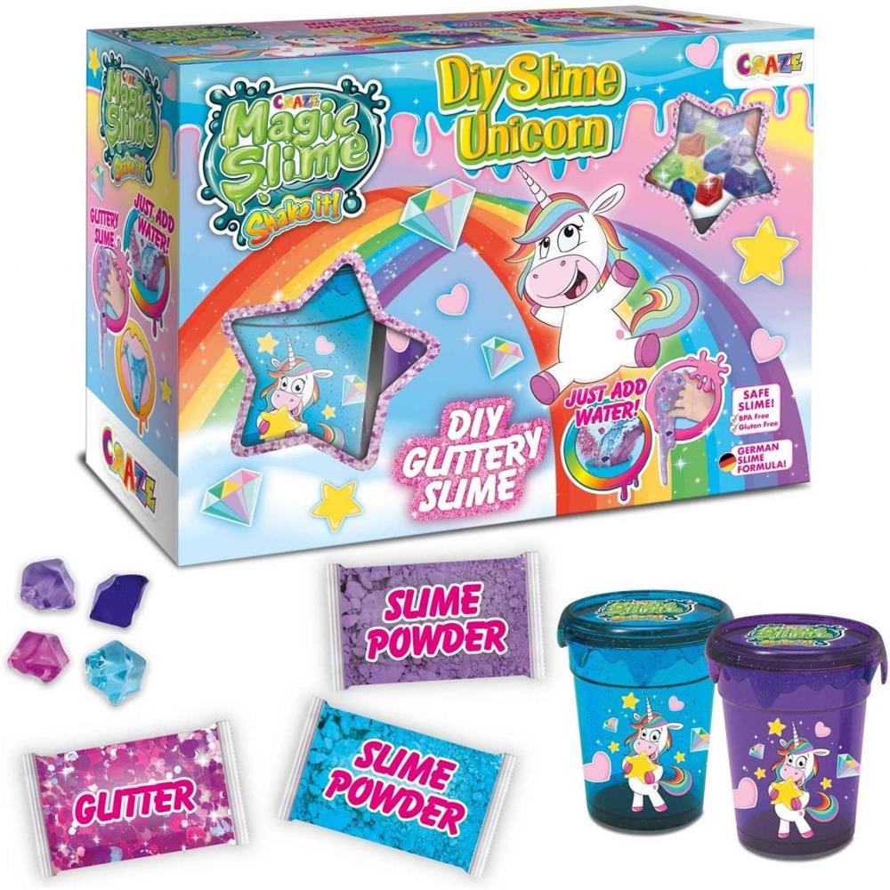 Craze Magic Slime DIY Licorne