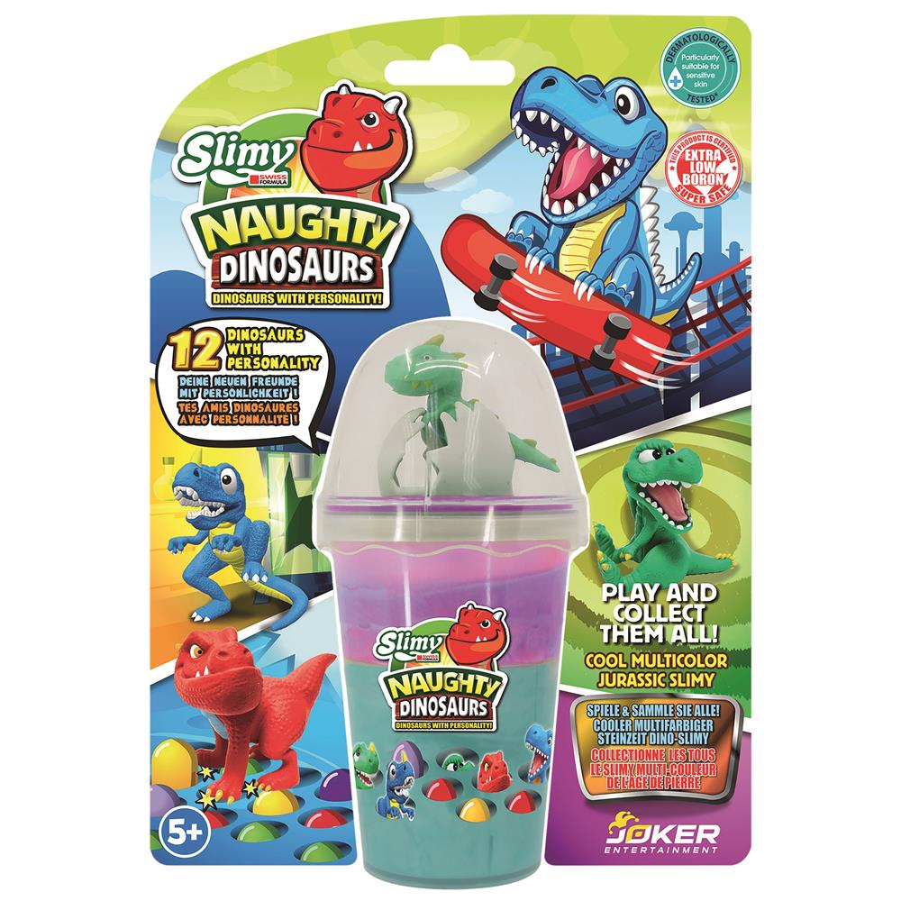 Joker Slimy - Blister de dinosaures à collectionner 155g