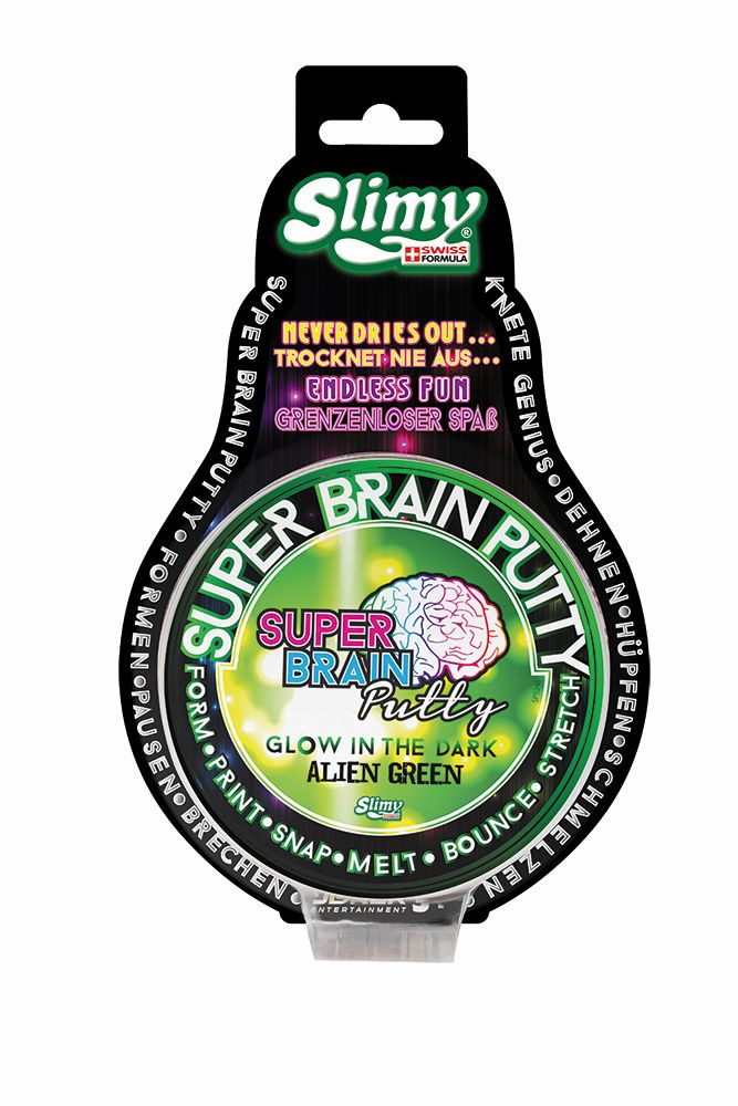 Joker Super Brain Putty - Série Glow in the dark 75g