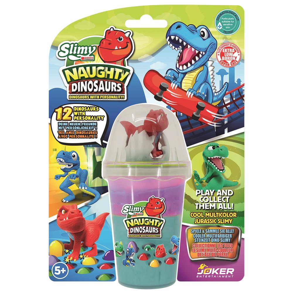 Joker Slimy - Blister de dinosaures à collectionner 155g