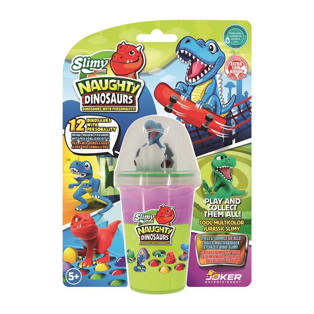 Joker Slimy - Blister de dinosaures à collectionner 155g