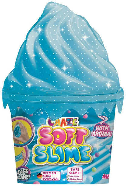 Craze Magic Slimy Soft Ice Cream in a display of 12